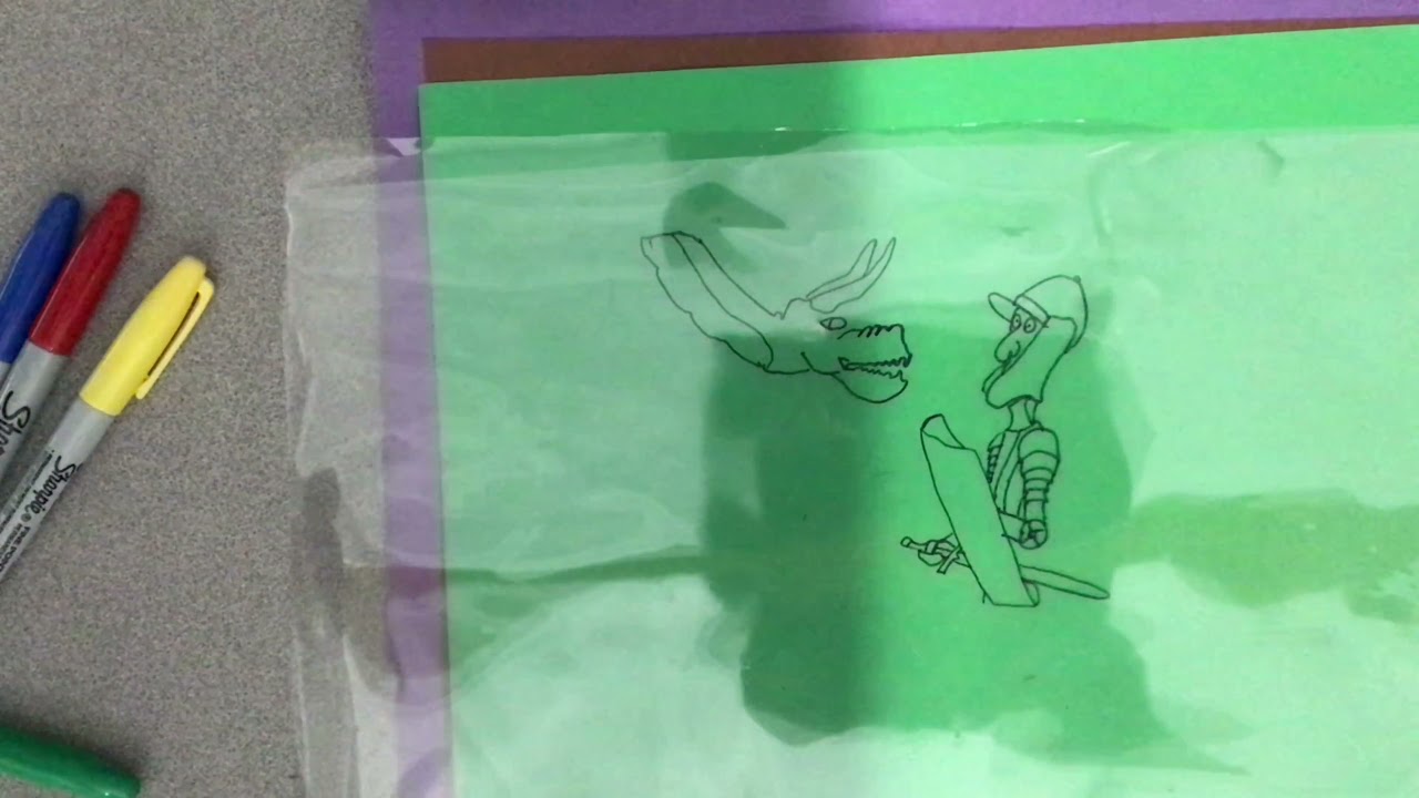 What are layers? Digital layers explained using old school tools.