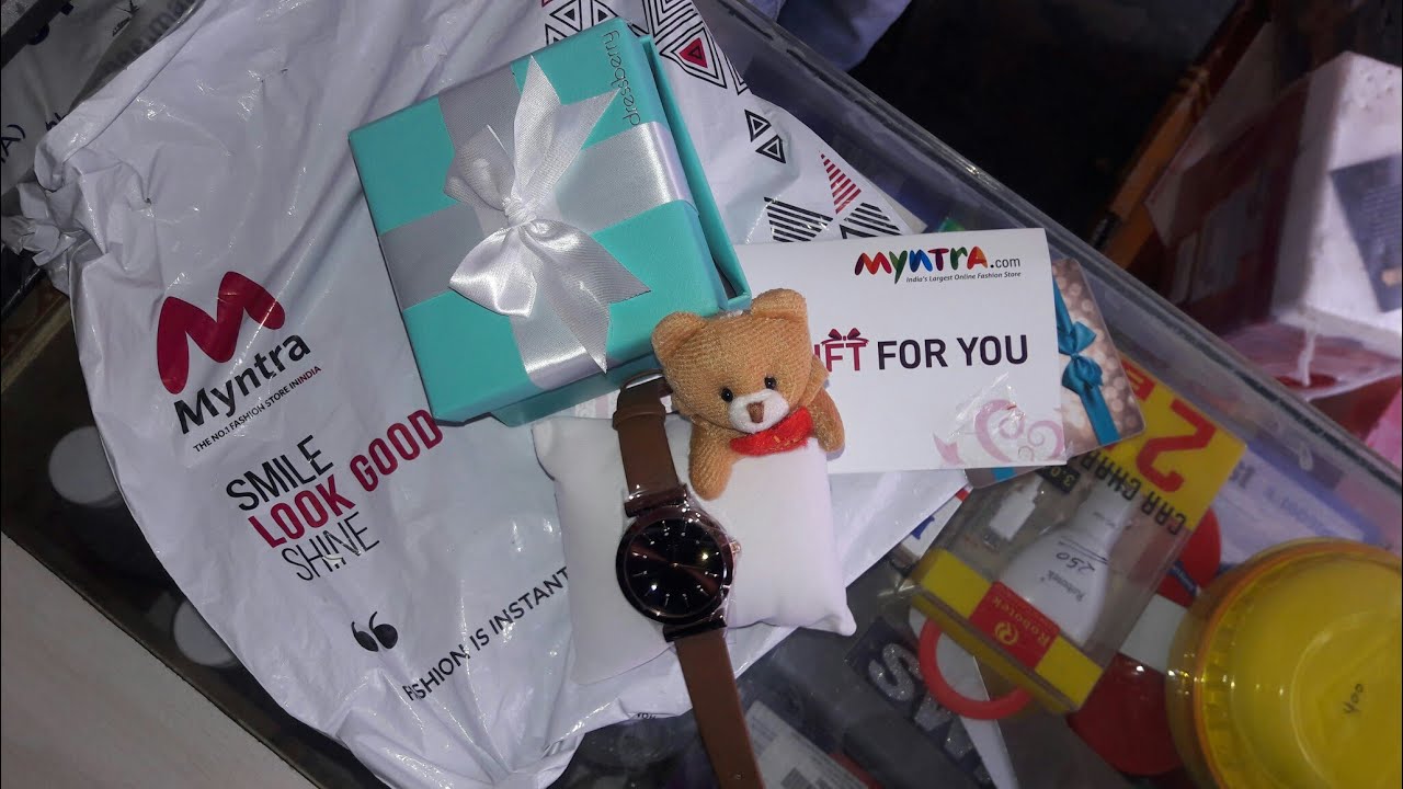 Beautiful watch for gril unboxing myntra
