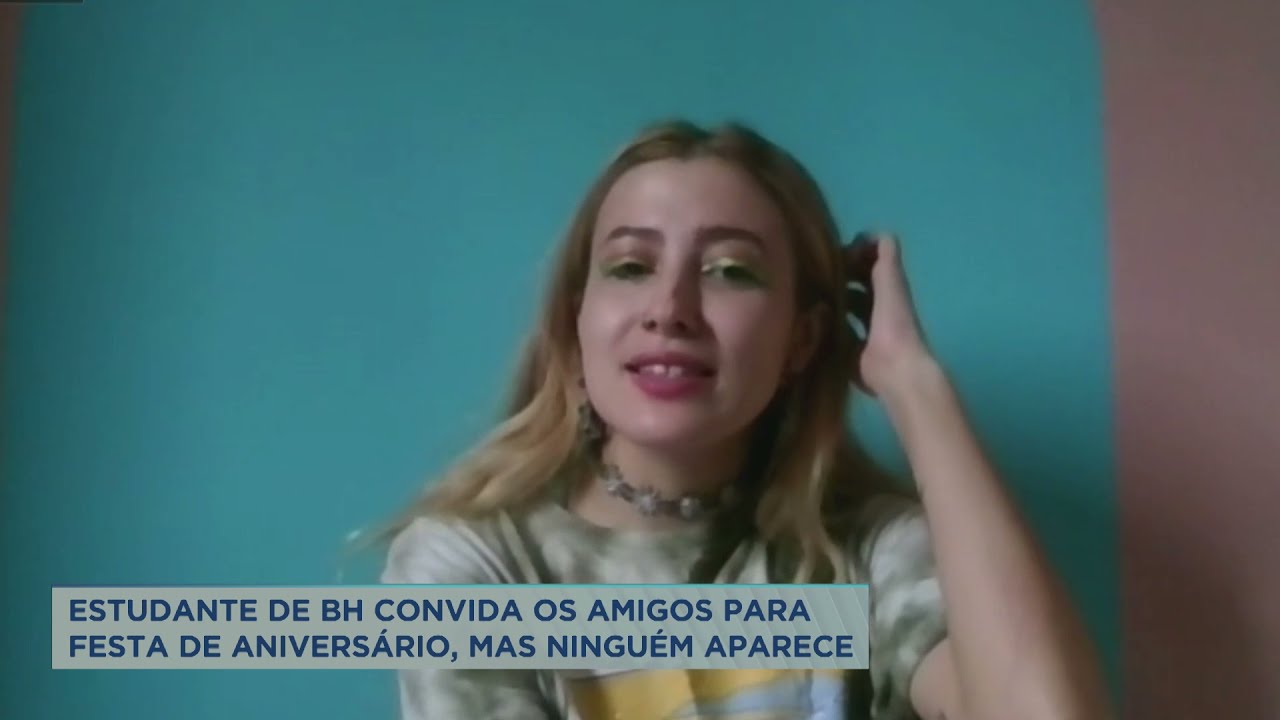 Estudante viraliza ao não ter nenhum convidado em aniversário