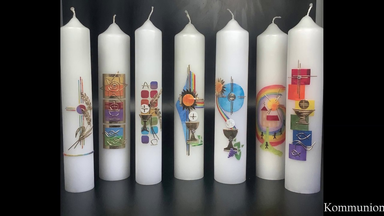 So entstehen unsere Osterkerzen für Kirchen ✝️ | Handverziert & deutschlandweit versendet