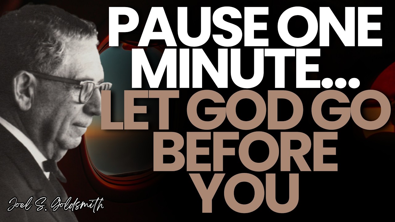 JOEL S. GOLDSMITH: The 60-Second Secret to END JUDGMENT and Let GOD Lead Your Life