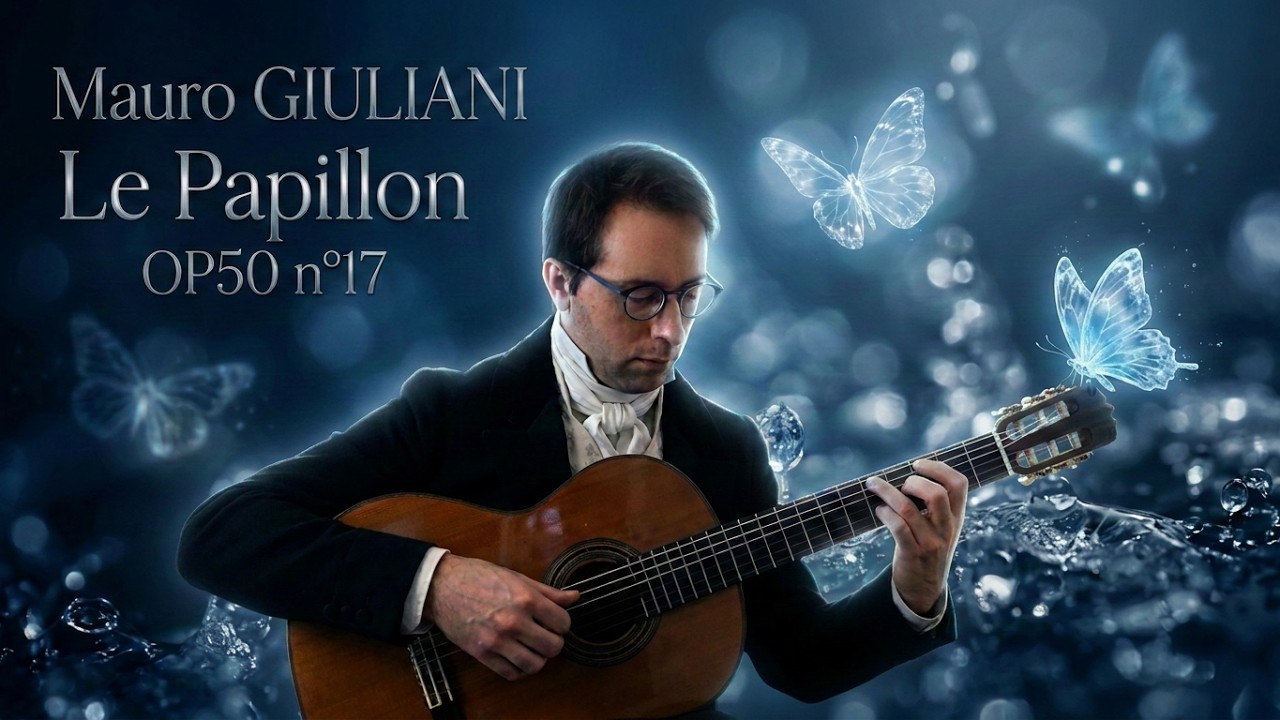 M GIULIANI - Le papillon - Larghetto OP50 n°17