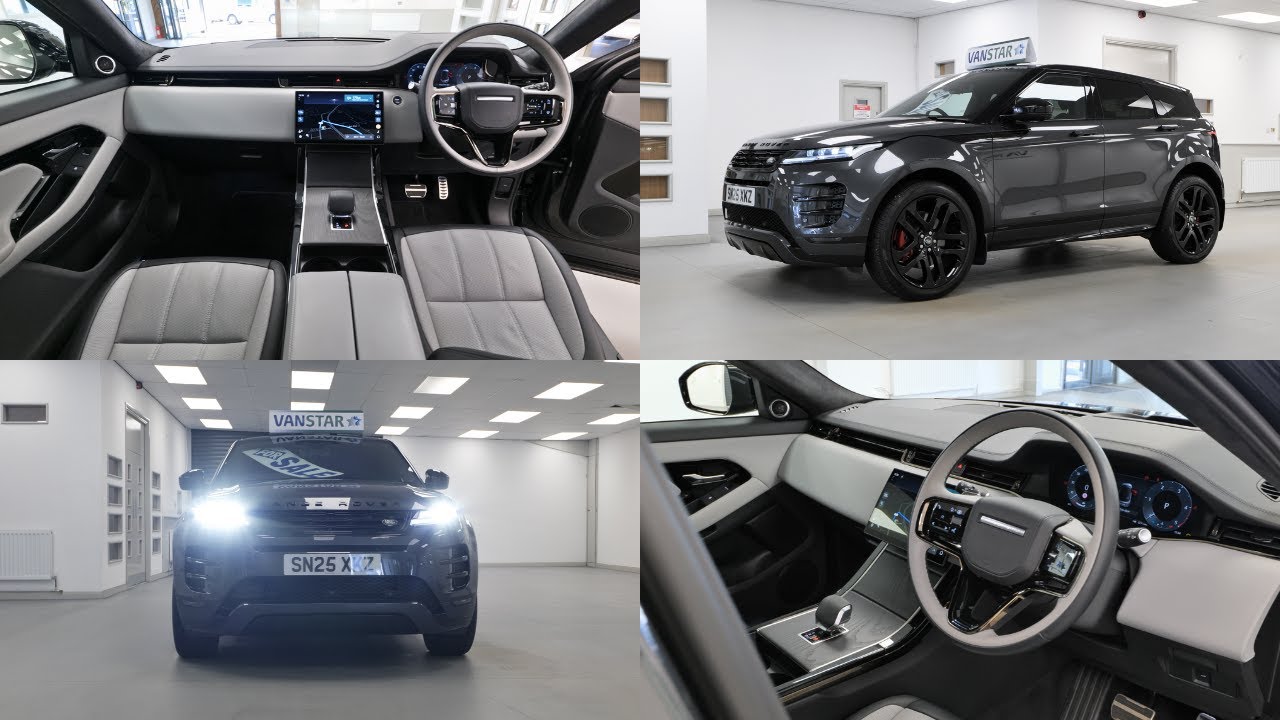 2025 Land Rover Range Rover Evoque Autobiography 4WD Metallic Carpathian Grey - SN25 XKZ - VanStar