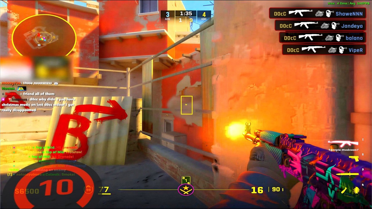 SOLOQ FACEIT IS TOO EASY FOR D0cC...