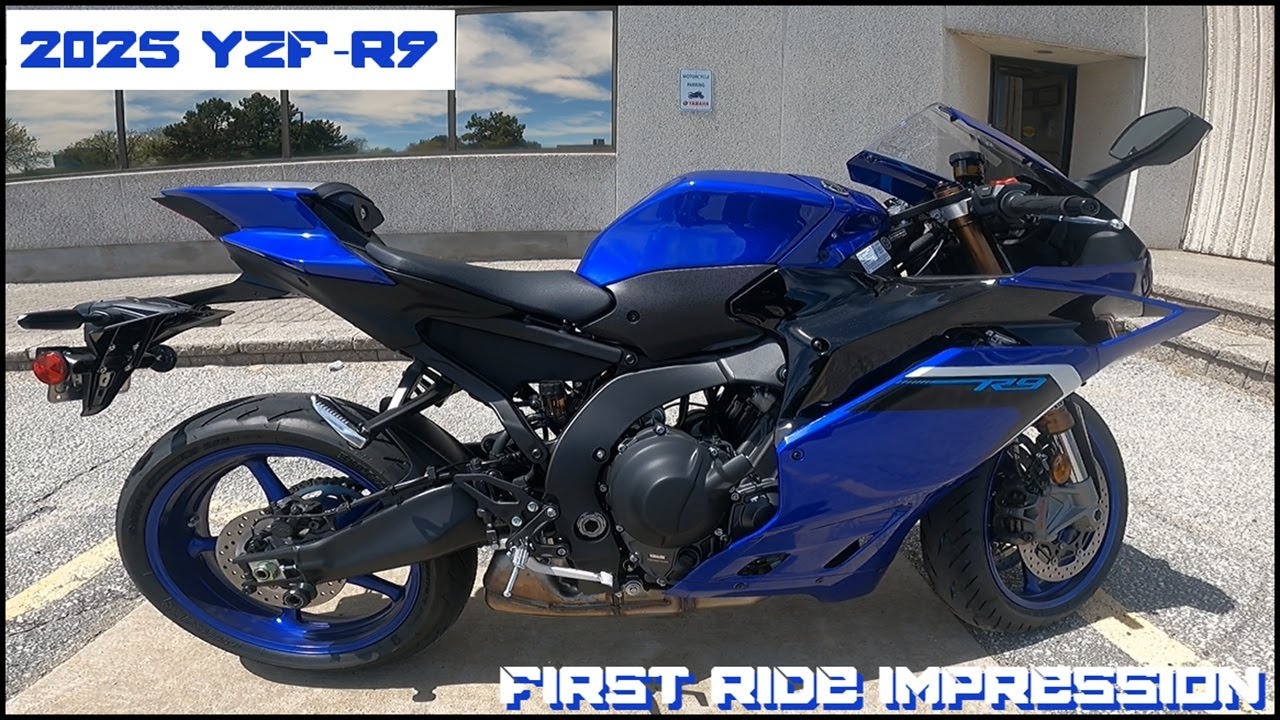 2025 YZF R9 first ride impression. Went from meh to WOW real fast !