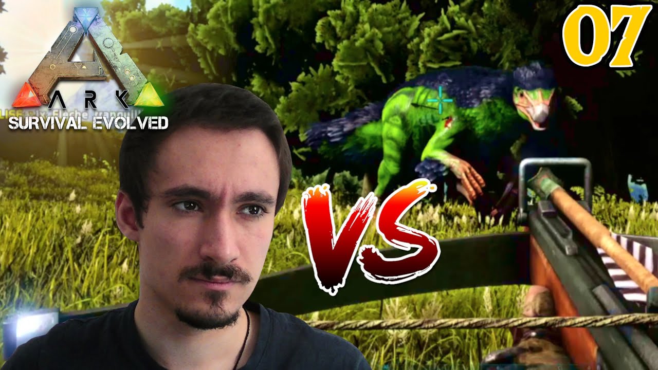 J'AFFRONTE MON PIRE ENNEMIE SUR ARK LE G&Eacute;ANT THERIZINOSAURUS !! [Ark &eacute;pisode 07]