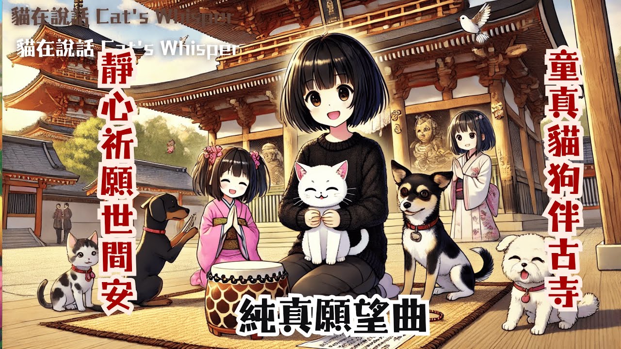 🙏🚪我們的純真願望，只求你一切都好😊🌸純真願望曲🔔📖Our Purest Wish: May All Be Well With You.🌀📜🏮🎐