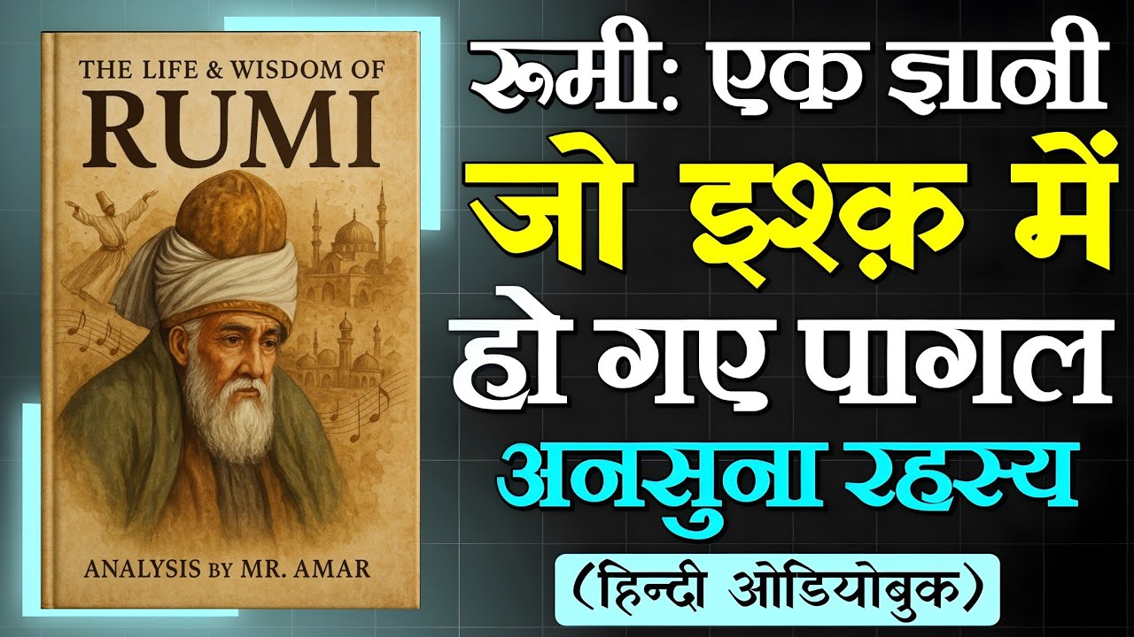 🌟Rumi: The Great Sufi Master💖|कैसे एक विद्वान प्रेमी बन गया?🤔| AudioBook Legends