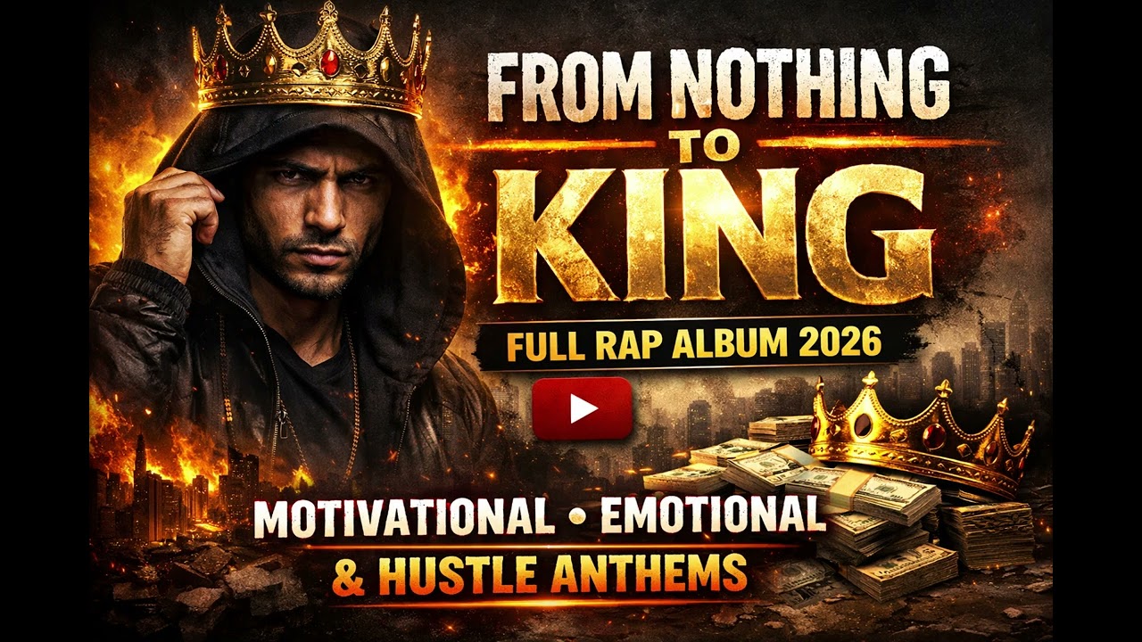Best Motivational Rap Album 2026 🔥 From Nothing To King | Gym, Hustle, Emotional Trap