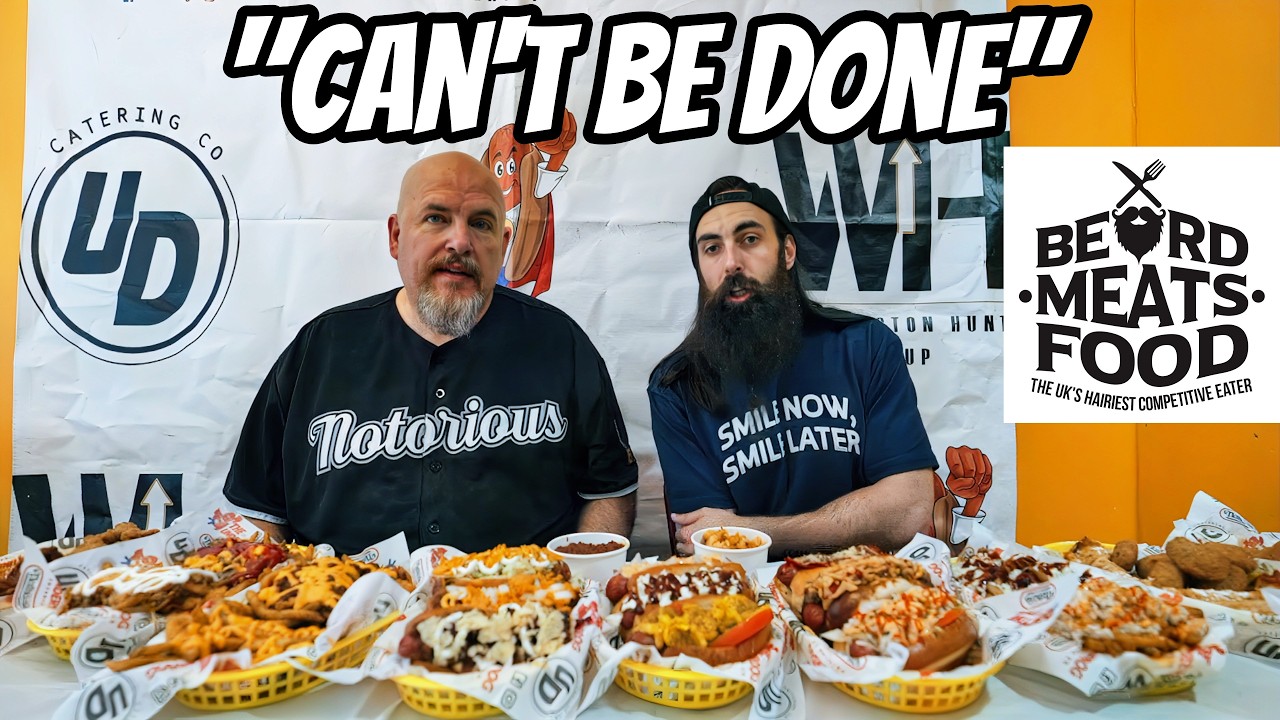 НЕПОБЕДИМЫЙ ВЫЗОВ ВСЕМ МЕНЮ - с @Beardmeatsfood