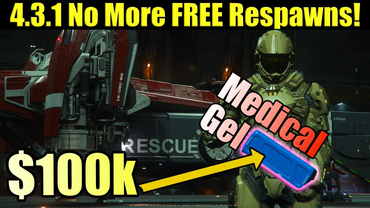 NEW Medical Gel 4.3.1 Star Citizen