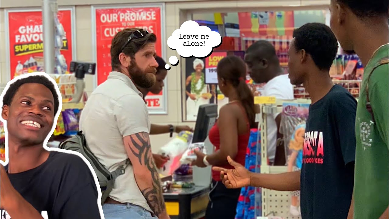 Messing Around With Strangers In Accra Mall!