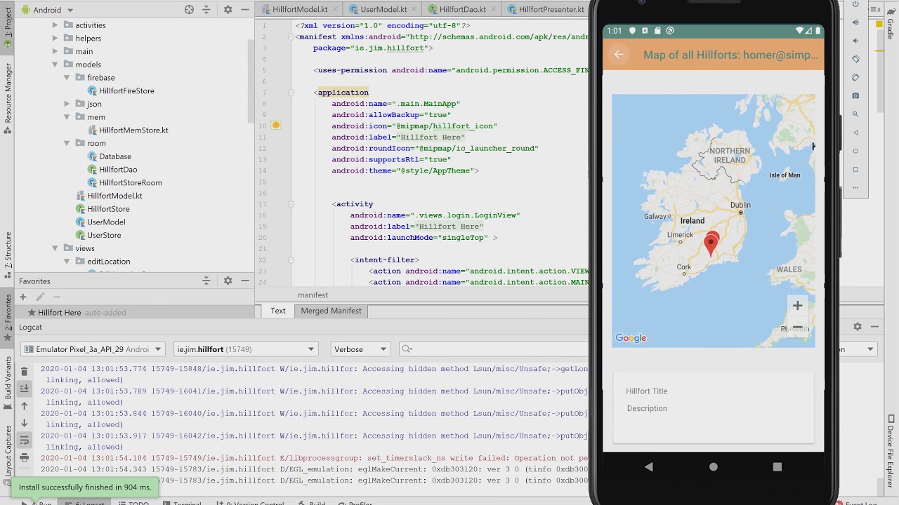 JOBrien 20082197 Mob App Dev Assignment2AUDIO