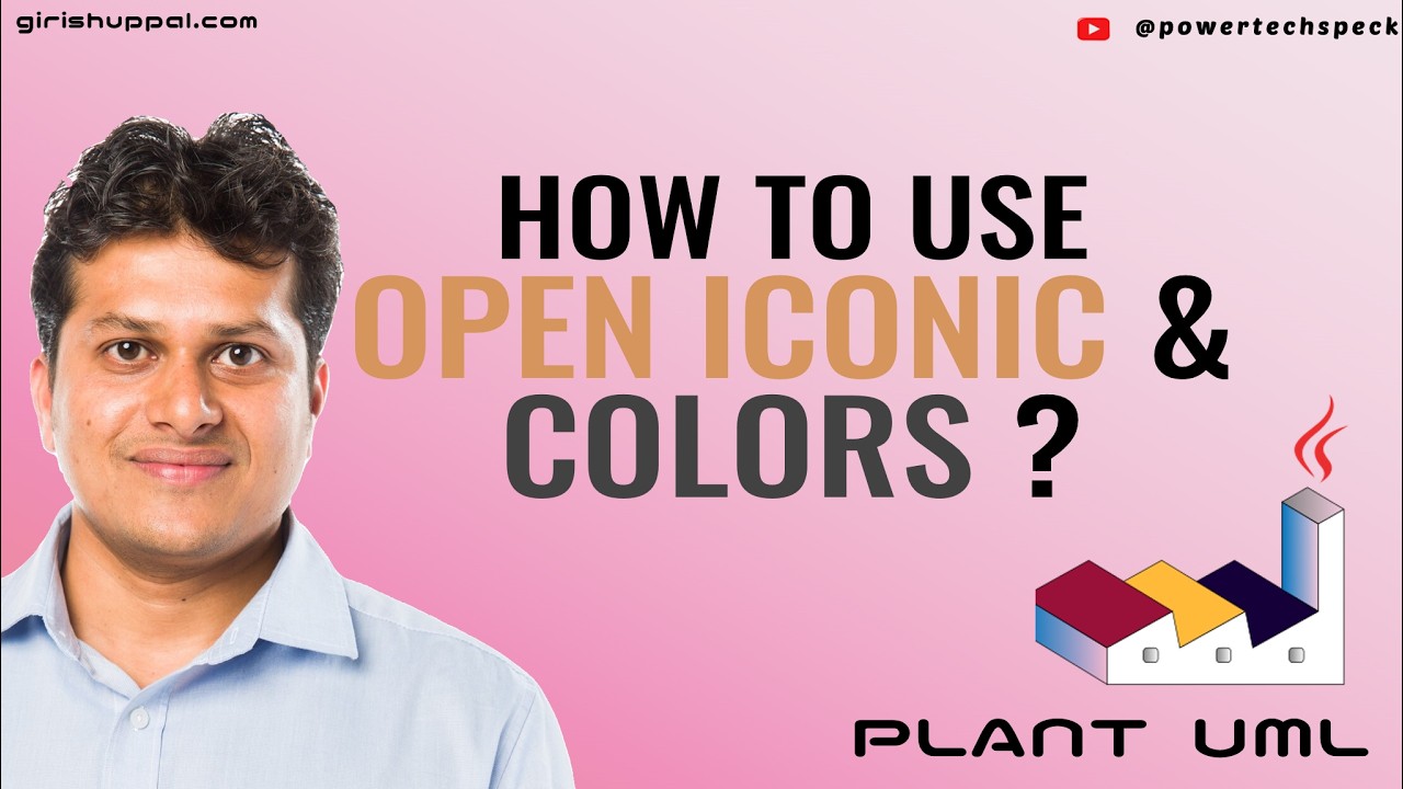 Используйте цвета и значки Open Iconic в UML-диаграммах растений.