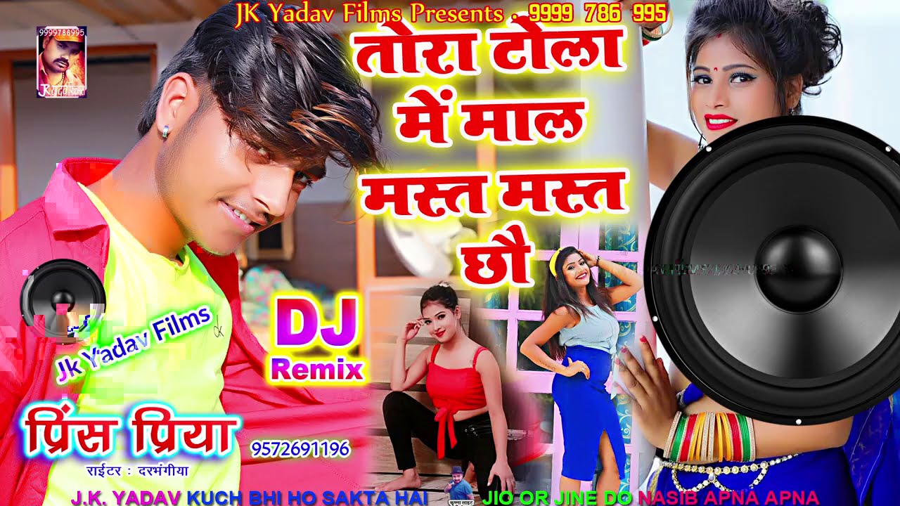 तोरा टोला में छौरी मस्त मस्त छौ - Tora Tola Me Chauri Mast Mast Chau - Prince Priya - Maithi Dhamaka