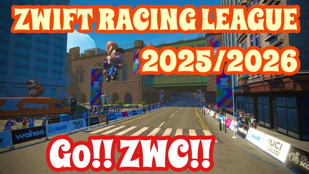 [ 2026/1/6 ]  Zwift Racing League 2025/26 Round 2 Neon Shore Loop 34km