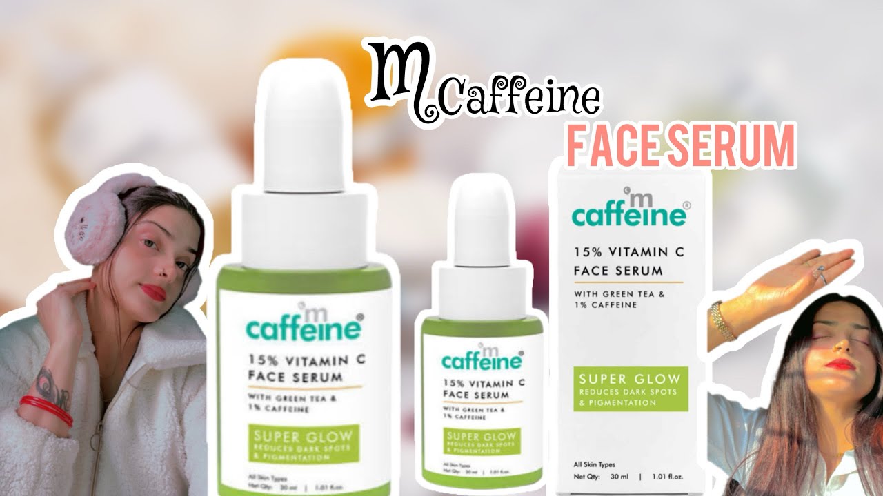 mcaffeine face serum for bright skin and remove your acne ☹️❤️🫶🎊🧴