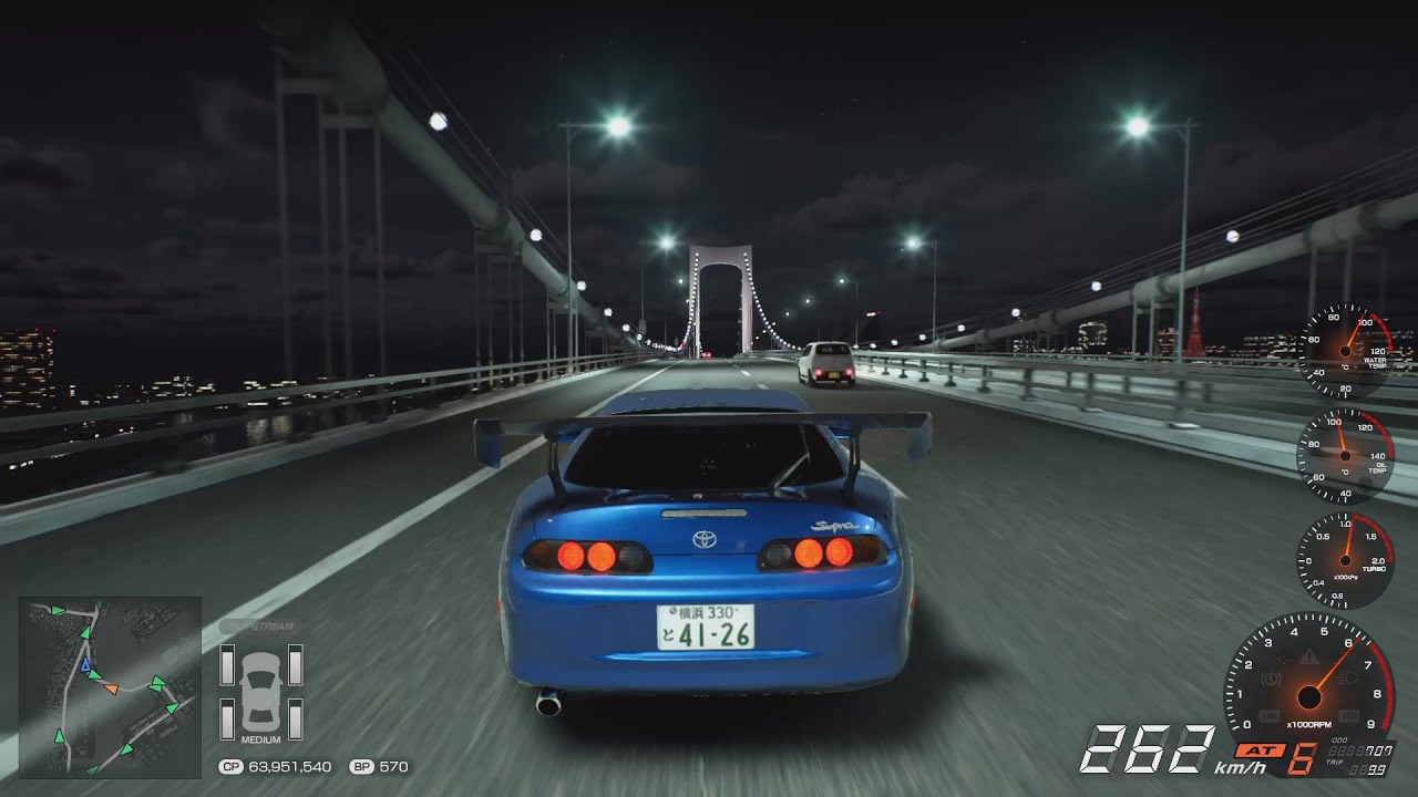 【首都高バトル】赤坂ストレート★時速121km/h【ゲーム実況】