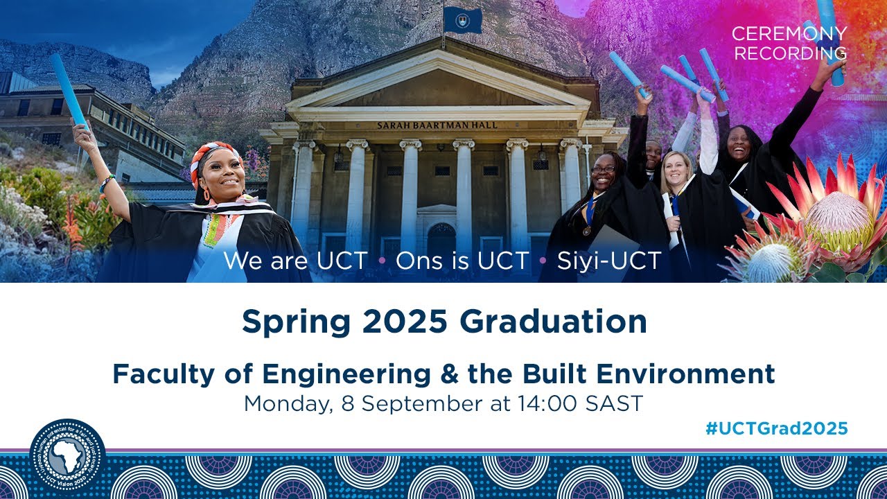 Faculty of Engineering & the Built Environment – Spring 2025 Graduation