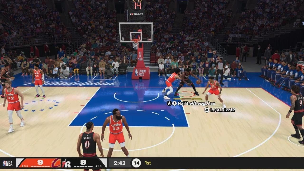 NBA 2K26 76ers vs Cavs Playnow ONLINE