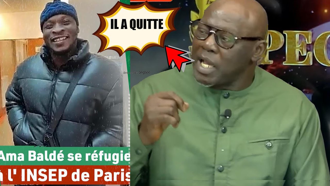 Tapha Guèye lâche une bombe : Ama Baldé n’est plus à l’lNSEPS de Paris