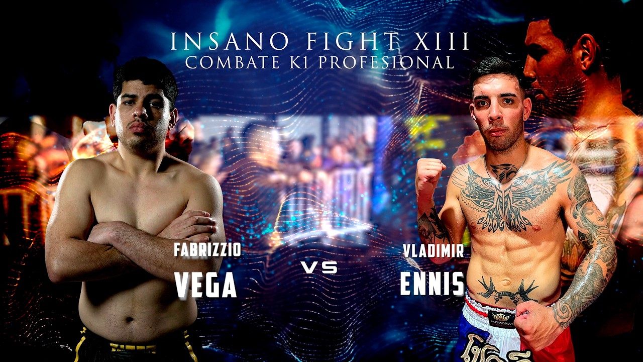 VEGA VS ENNIS - FULL FIGHT  K1 PROFESIONAL- INSANO FIGHT 13