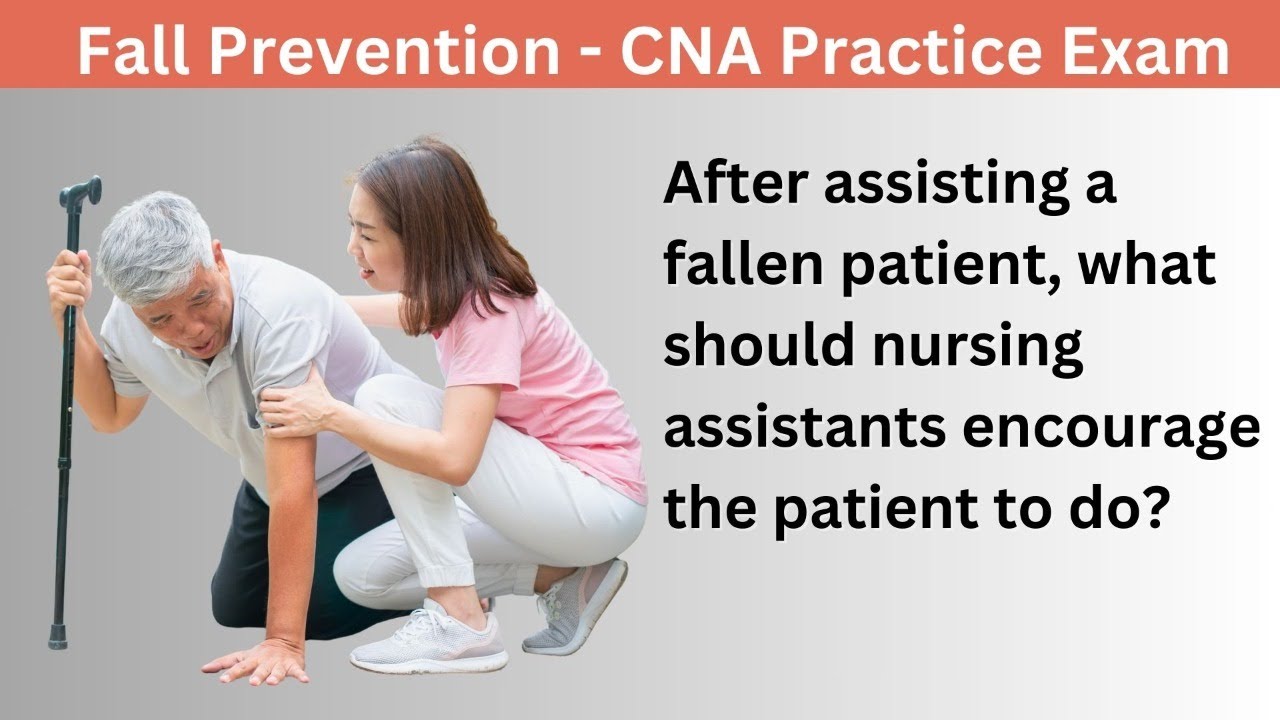 Fall Precautions for the Elderly - 2024 Practice CNA Exam with Nurse Eunice
