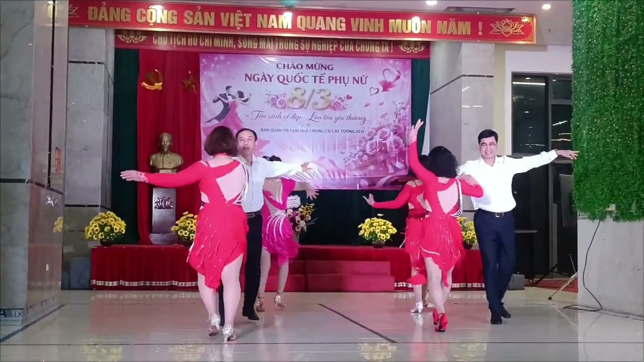 Vũ điệu Cha Cha Cha - CLB Happy Bắc BLinh - tại k/n ngày 8/3/2026 Chung cư Cát Tường eco - BN 