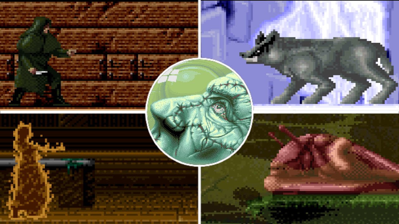 Mary Shelley's Frankenstein (SNES) All Bosses (No Damage)