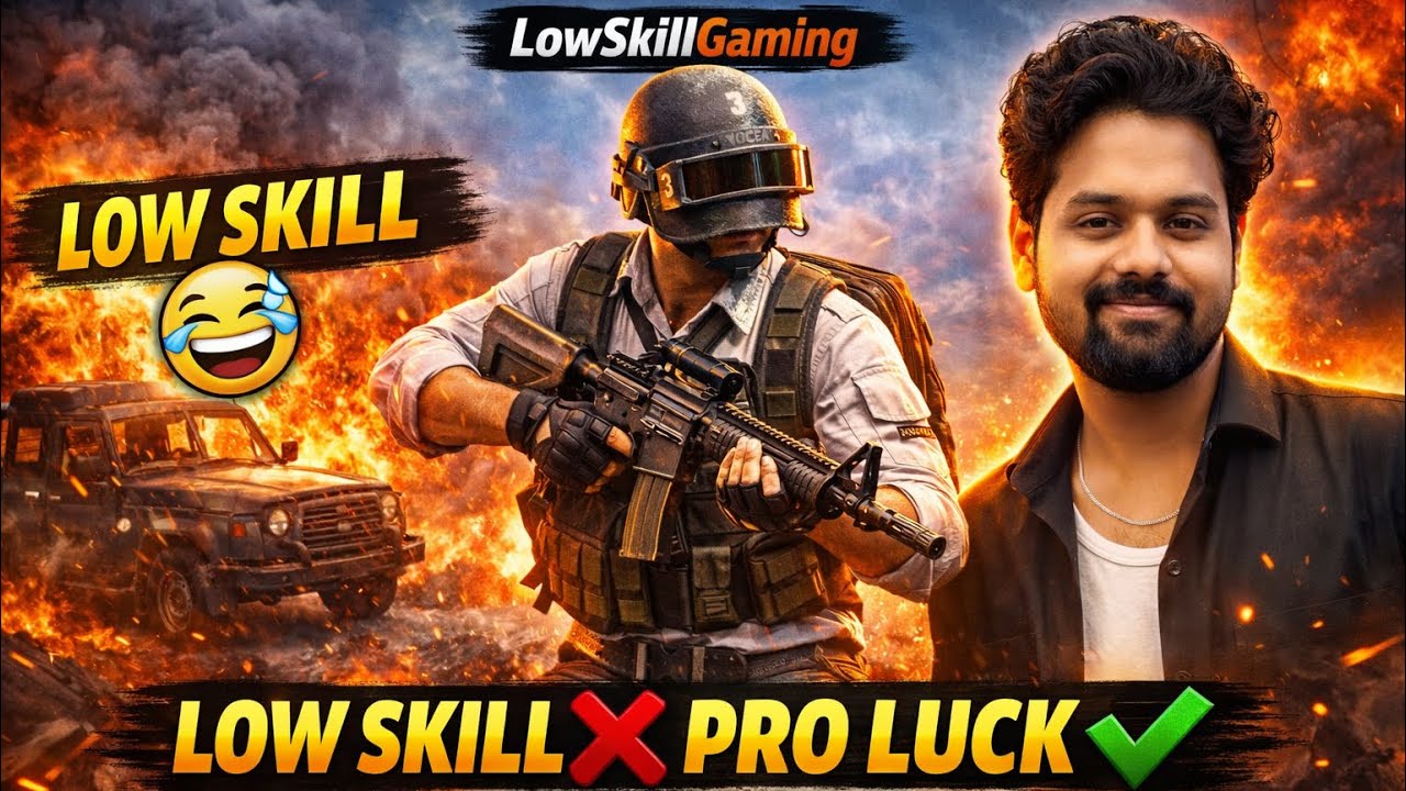 BGMI First Gameplay 😱 | LowSkill Gaming | First Match Chicken Dinner? 🐔🔥