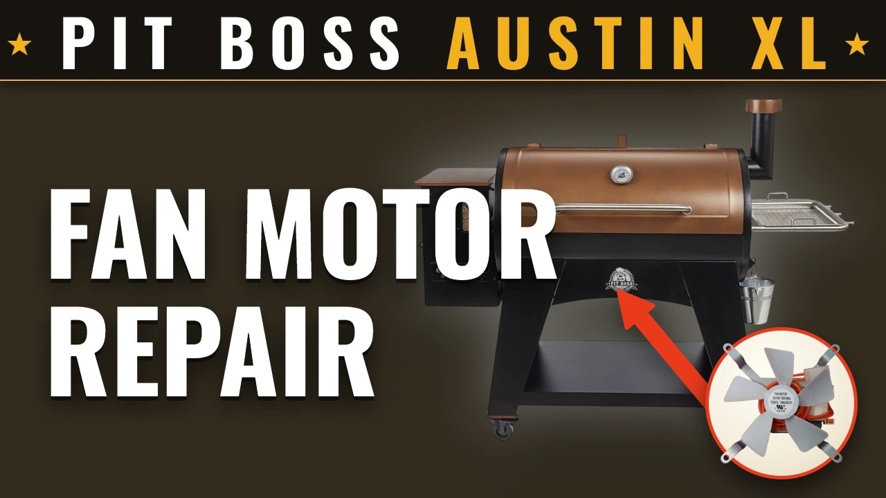 Замена конвекционного вентилятора в Pit Boss Austin XL | DIY руководство по ремонту пеллетного гриля
