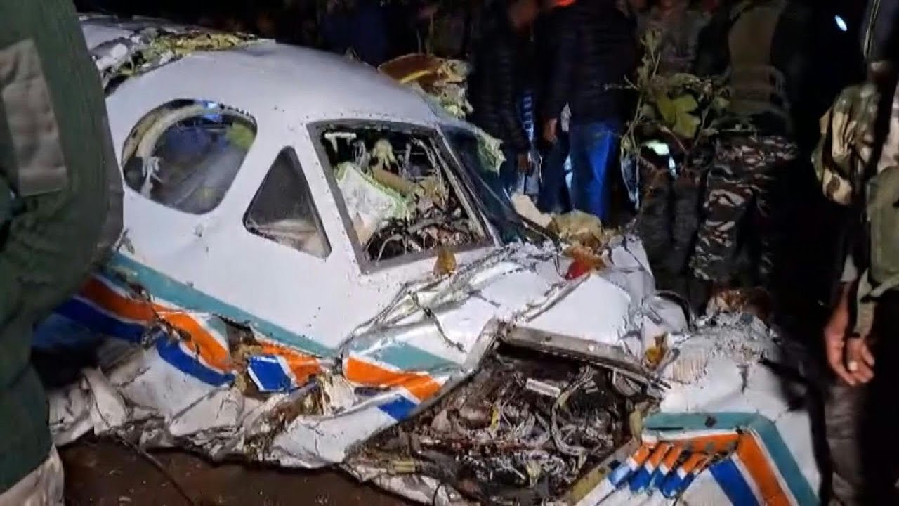 Acidente com avião médico na Índia deixa sete mortos | AFP