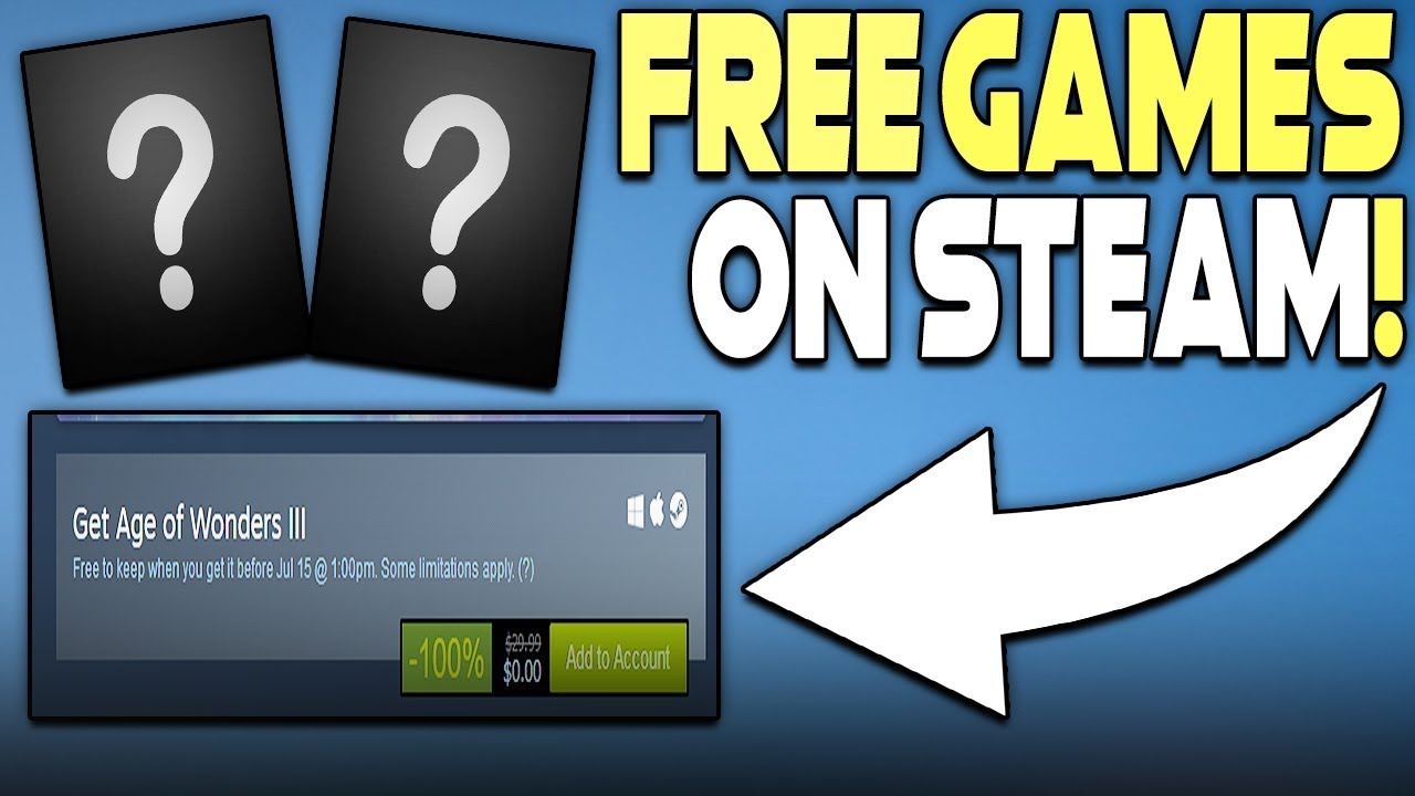 FREE GAMES ON STEAM + NEW PC GAMES!