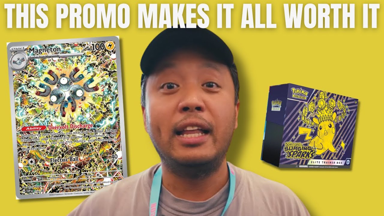 Surging Sparks ETB Opening! Halloween Stream | Magneton Promo and Chasing Bootychu!