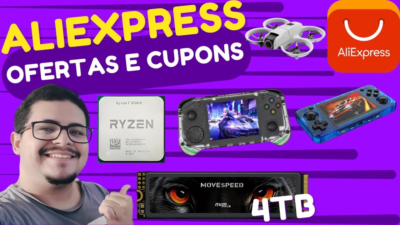 GUIA de COMPRAS ALIEXPRESS - CUPONS ATUALIZADOS!