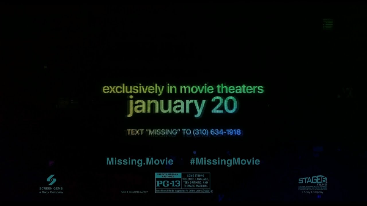 Missing (2023)  - U.S. TV Spot ('not giving up')