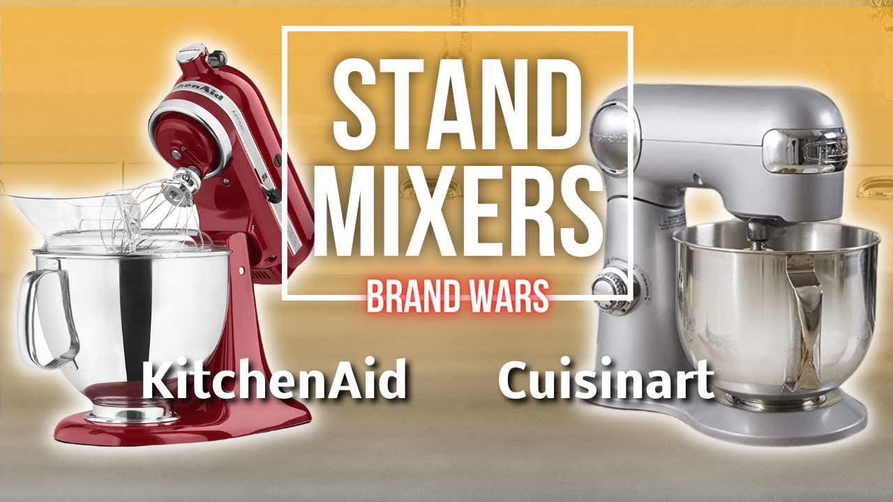 ✅ Kitchenaid против стационарного миксера Cuisinart | ЛУЧШИЕ стационарные миксеры? | ЧЁРНАЯ ПЯТНИ...