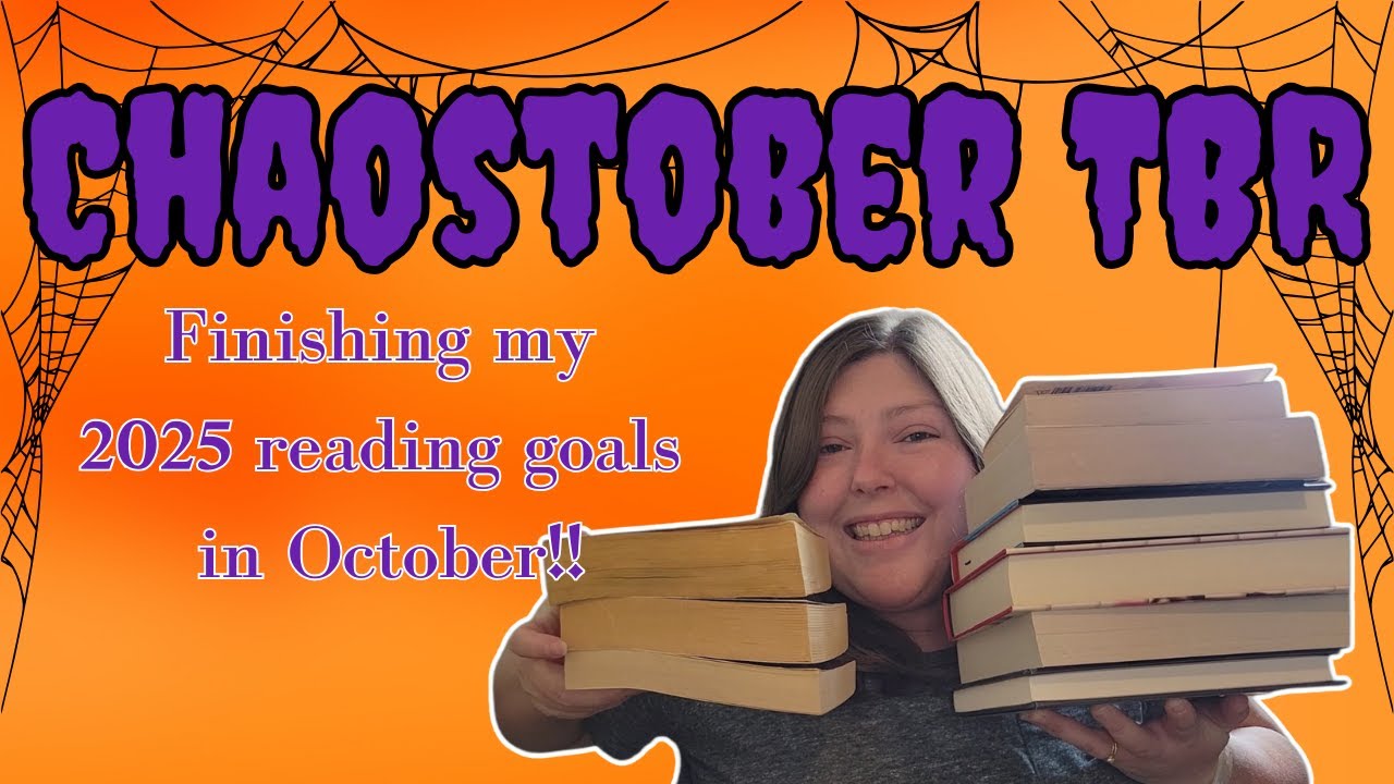 Chaostober brings you the most ambitious TBR yet! || October TBR 2025
