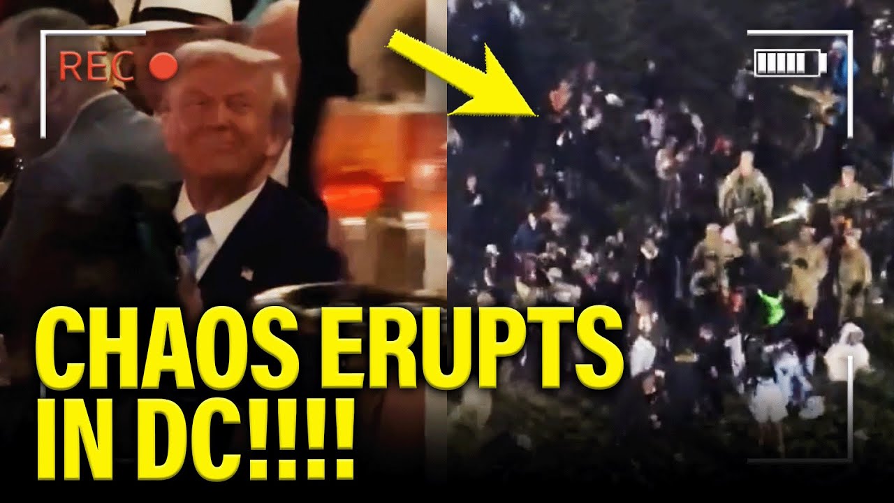 Trump DOES THE UNTHINKABLE as CHAOS ERUPTS in DC