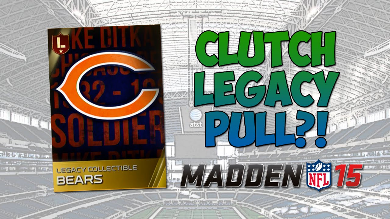 MUT 15 - Legacy Collectible Pull?!| Madden 15 Ultimate Team - Seasons Badge Pack Opening