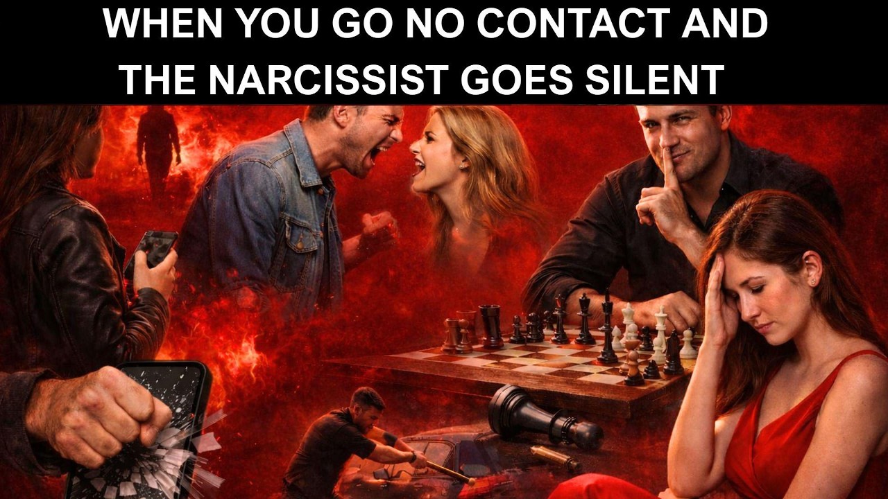 When You Are In No Contact And Narcissist Also Becomes Silent Then The Real Game Begins