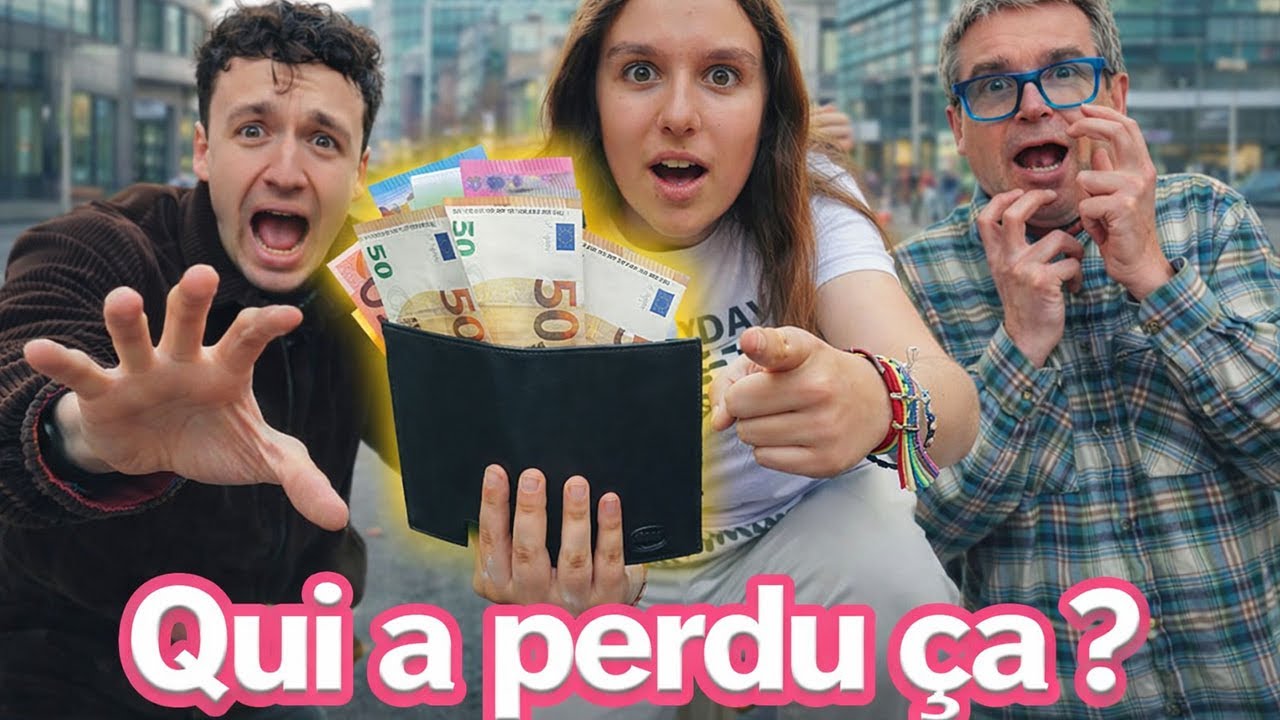 QUI A PERDU CE PORTE MONNAIE ?! ON DOIT LE RETROUVER ! - PINK LILY