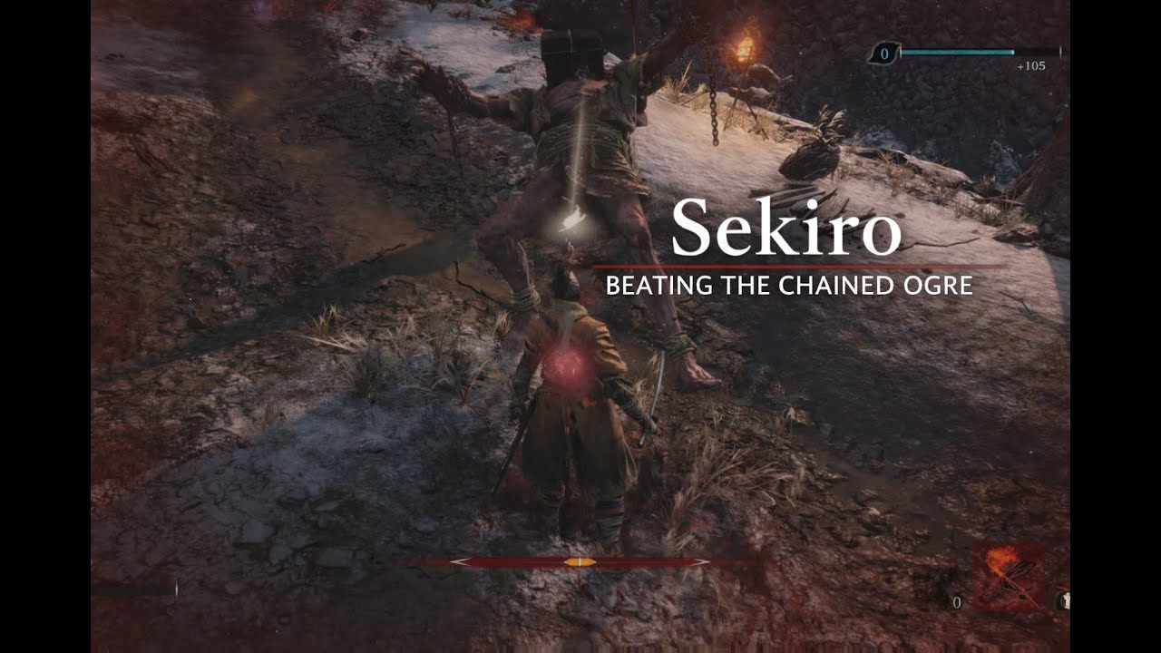 Beating the Chained Ogre!   Sekiro Gameplay