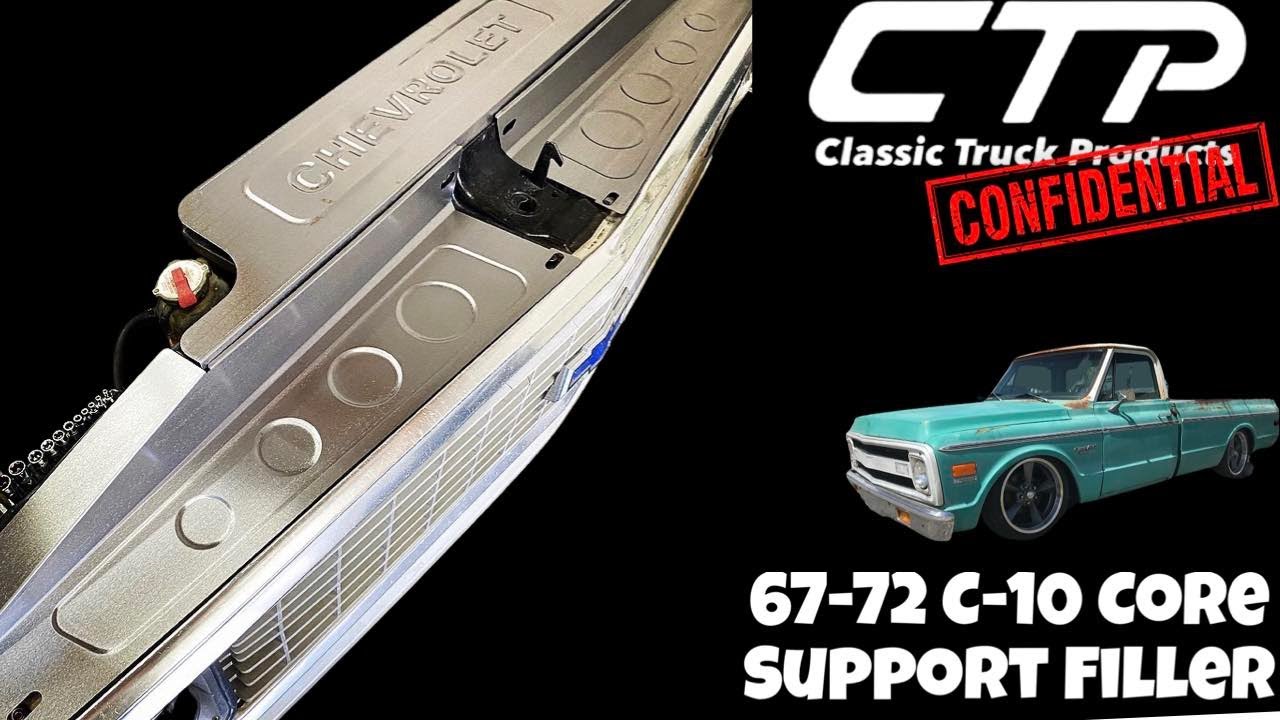 1967-72 Chevy C10 Core Support Filler Install