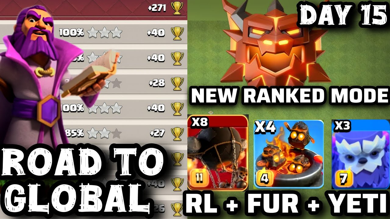 Th18-Day 15 | FB+FUR+YETI strategy | -320 yesterday 😭 | @ClashOfClans 