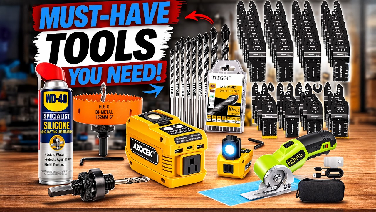 The Top 9 POWER TOOL Accessories You Need in 2026