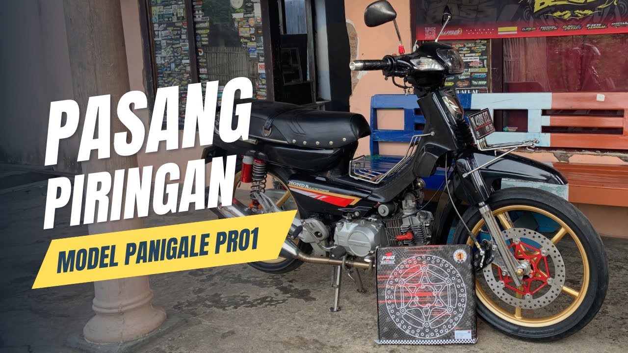 PASANG PIRINGAN LEBAR DIAMETER 300 DIASTREA LEGEND | PIRINGAN PRO 1 MODEL PANIGALE TERBARU 2024