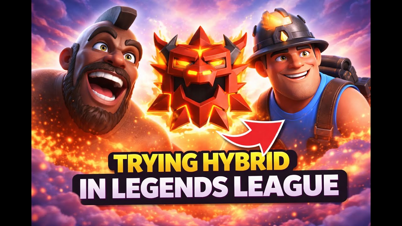 Can QC Hybrid Still Work In TH18 Legends? 👀. Lets Try To  Revive Qc Hybrid  😳 !