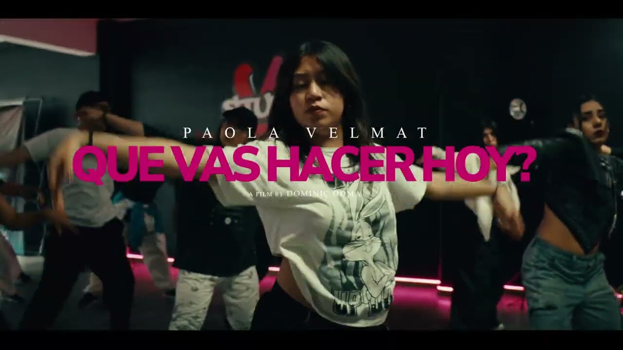 OMAR COURTZ x DE LA ROSE -QUE VAS HACER HOY?- Coreografía de PAOLA VELMAT