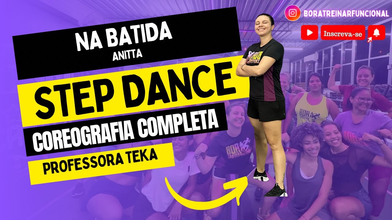Na batida - Anitta - STEP dance (coreografia completa)